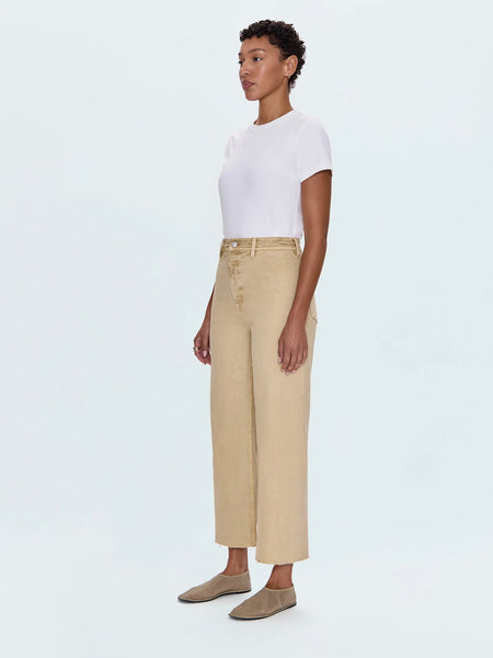 Penny Crop Jean in Sand Dollar