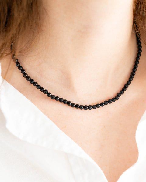 Alys Necklace in Black