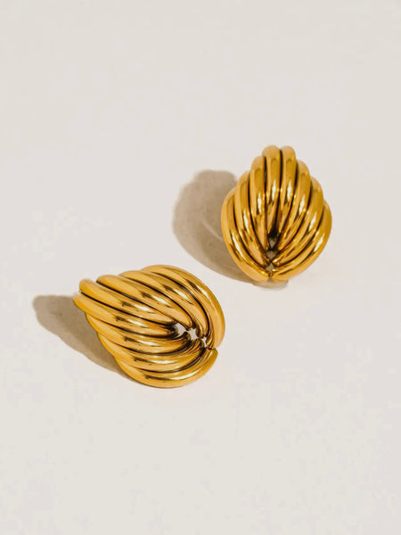 Lysandra Layered Teardrop Earrings