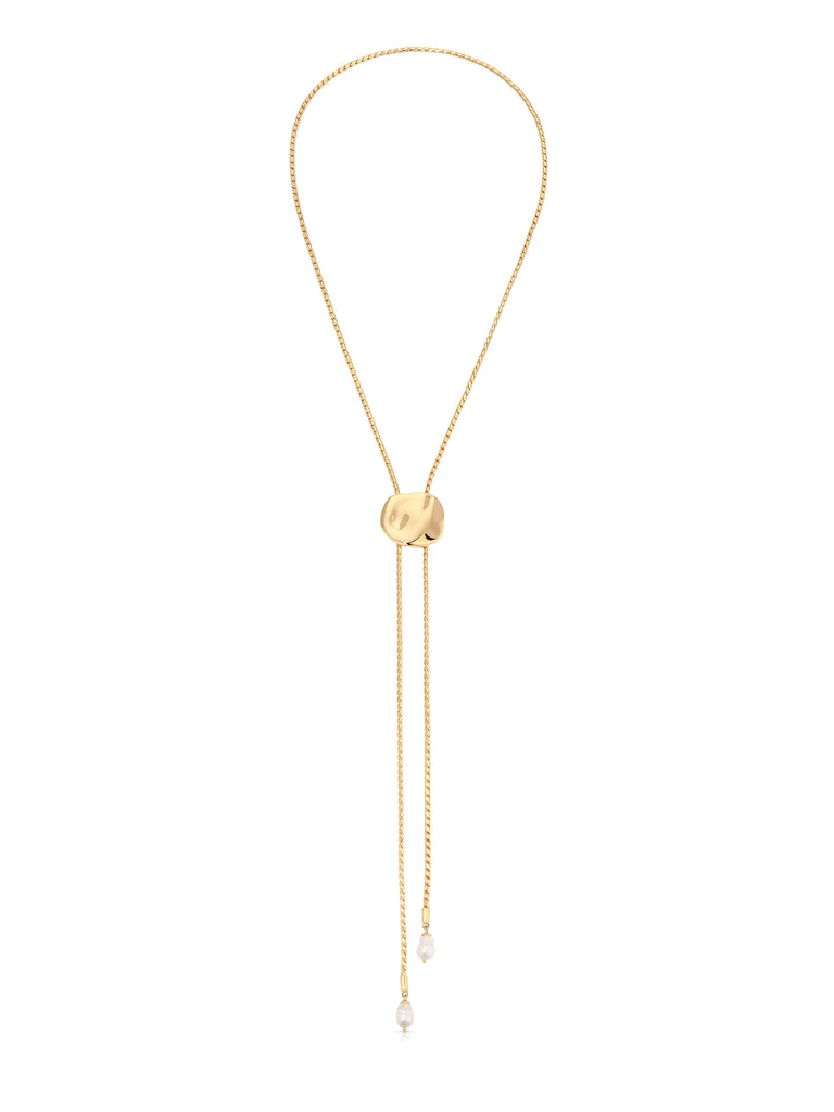 Liquid Luxe Bolo Necklace