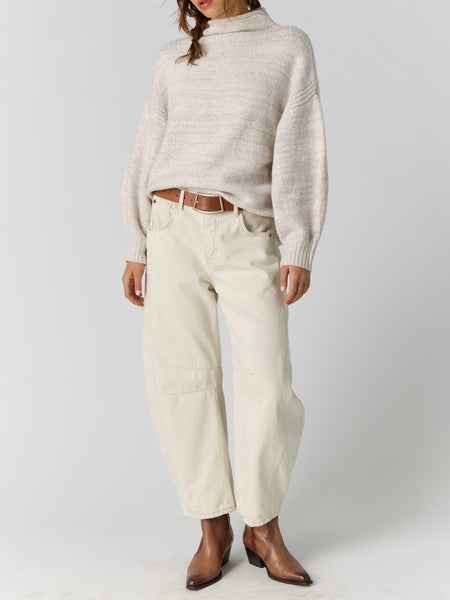 Beaumont Tunic in Feather Grey Melange