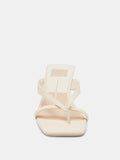 Brevel Heeled Sandal in Bone
