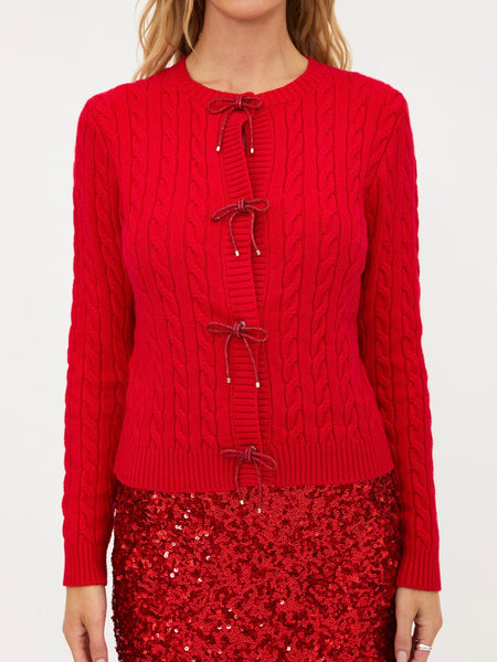 Ally Cardigan in Peppermint