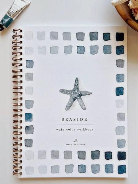 Seaside Watercolor Workbook