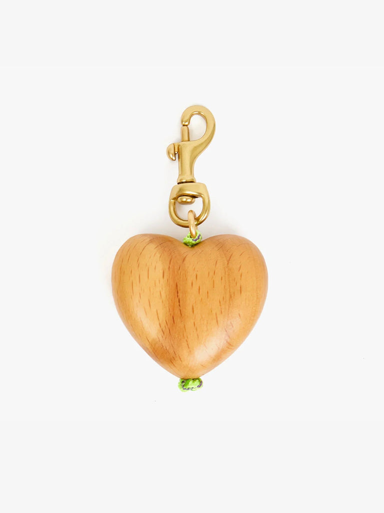 Heart Fob in Natural