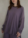 Dani Top in Lavender Stripe