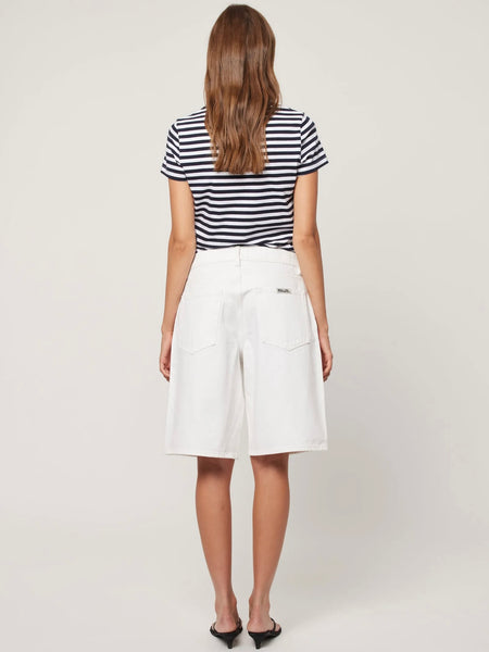 Paros Tee in Navy Stripe