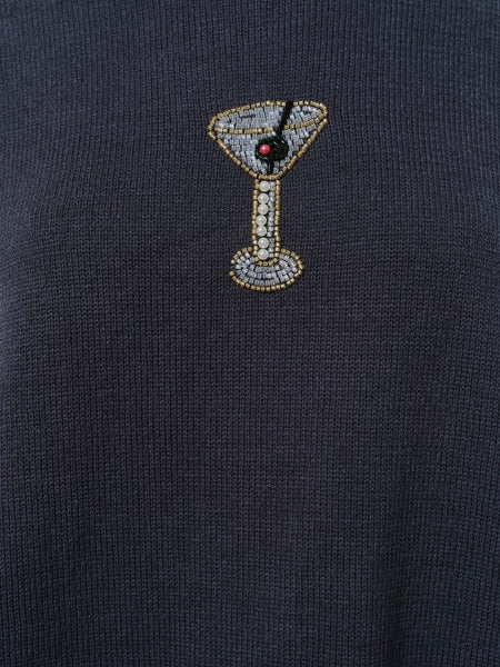 Tini Bit Of Sparkle Sweater in Charcoal