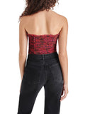 Sybil Bodysuit in Dark Fuchsia