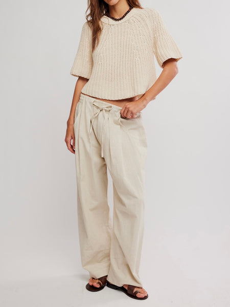Chambers Laid Back Pull On Pant in Summer Sand