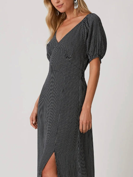 Dottie Maxi Dress in Navy