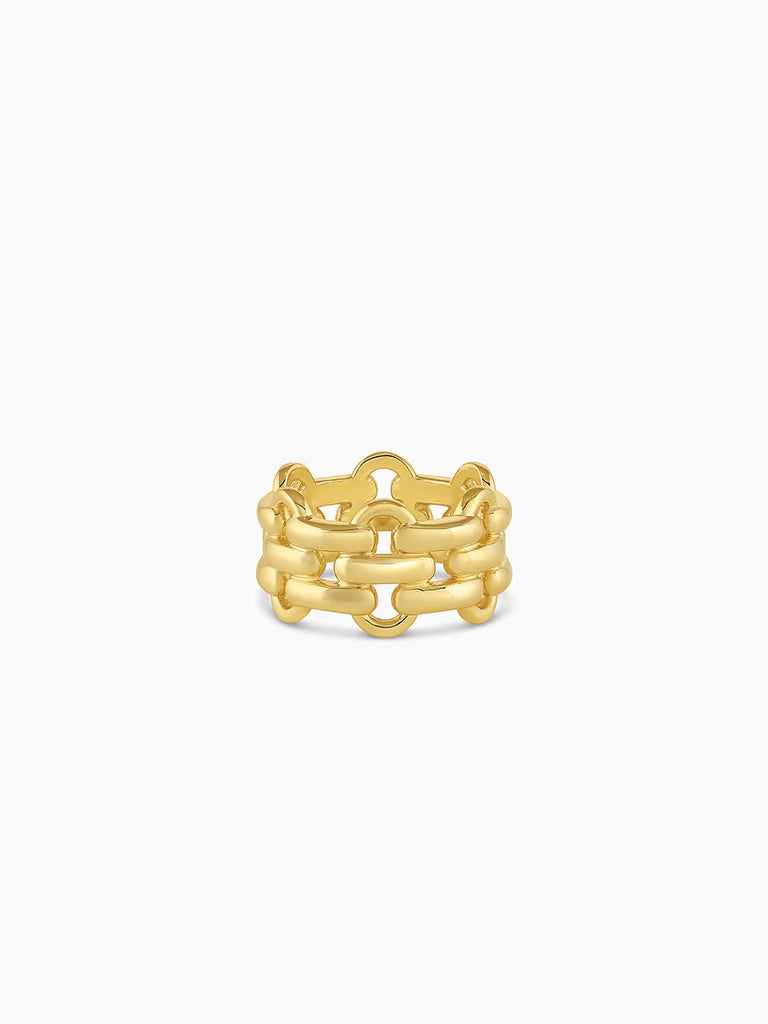 Brooklyn Statement Ring in Gold