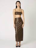 Elodie Skirt in Brown