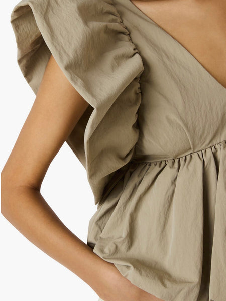 Saskya Top in Khaki