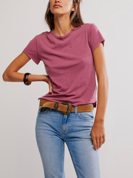 Nova Tee in Crushed Berry