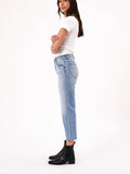 Classic Flare Crop in Chloe Vintage Blue