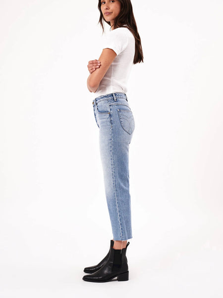 Classic Flare Crop in Chloe Vintage Blue