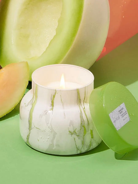 Modern Marble Petite Jar in Honeydew Crush