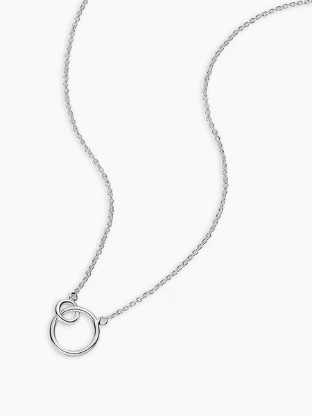 Wilshire Charm Adjustable Necklace in Silver