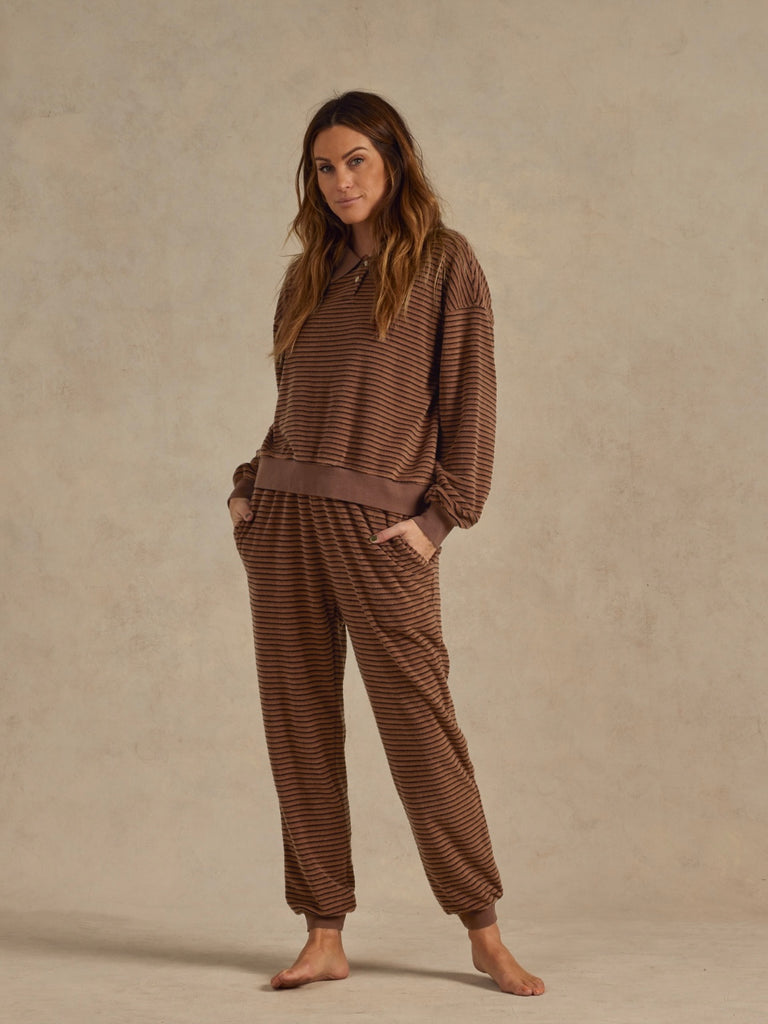 Jogger Pant in Retro Stripe