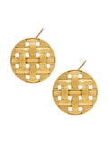 Sarah Woven Studs