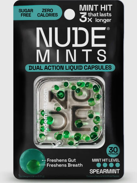 Double Action Liquid Mint Capsules in Spearmint