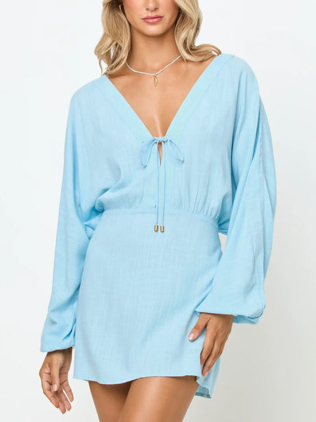 Deia Mini Dress in Tourmaline