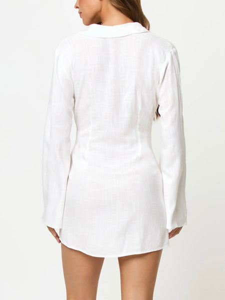 Las Palmas Dress in Cream