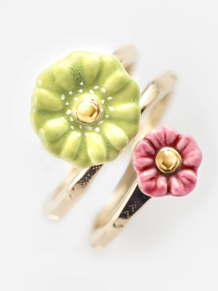 Flower Face To Face Ring