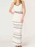 Knit's The Best Skirt in Off White