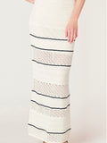 Knit's The Best Skirt in Off White