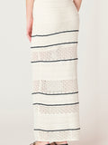 Knit's The Best Skirt in Off White