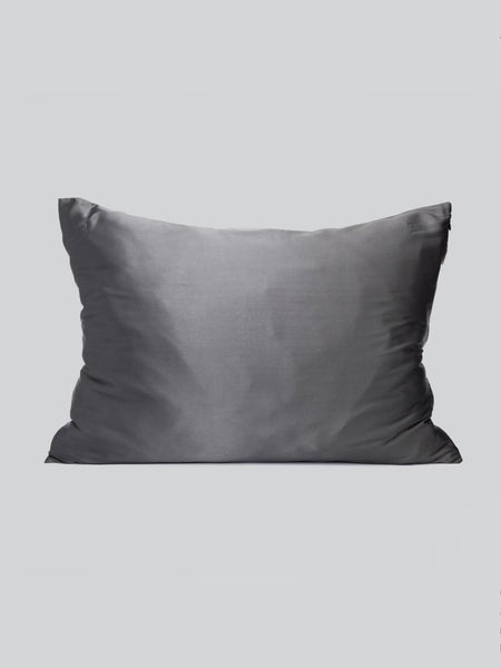 Satin Pillow Eye Mask in Charcoal