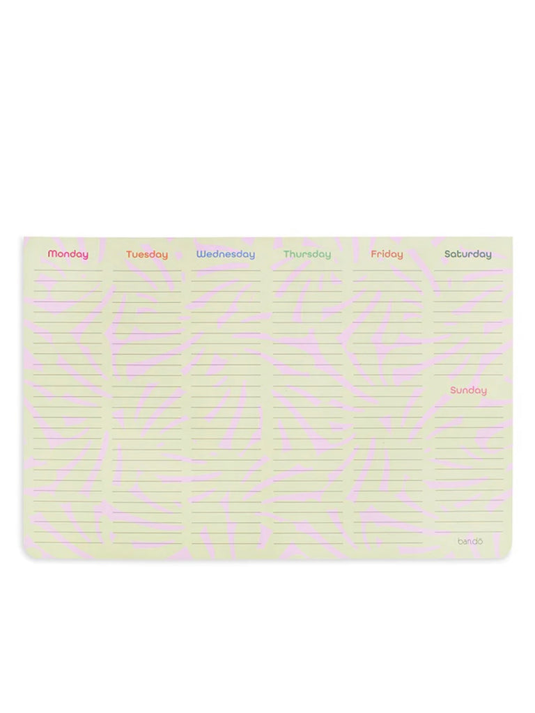 Week-to-Week Desk Notepad