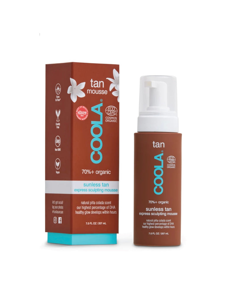 Organic Sunless Tan Express Sculpting Mousse