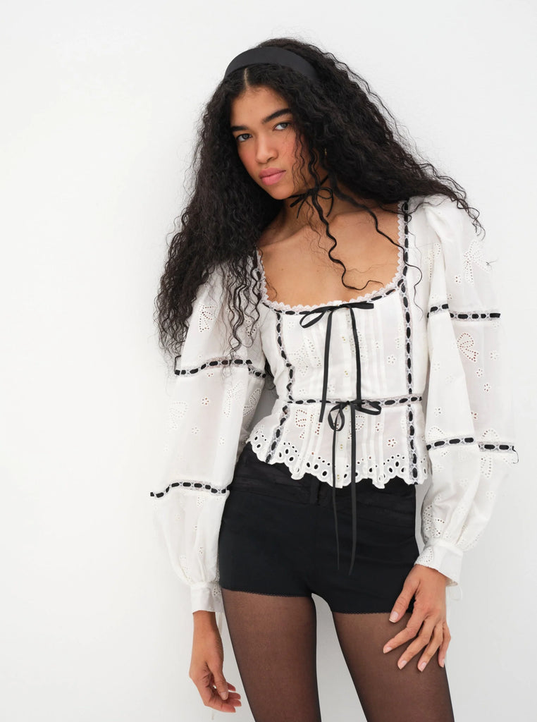 Rowan Top in White