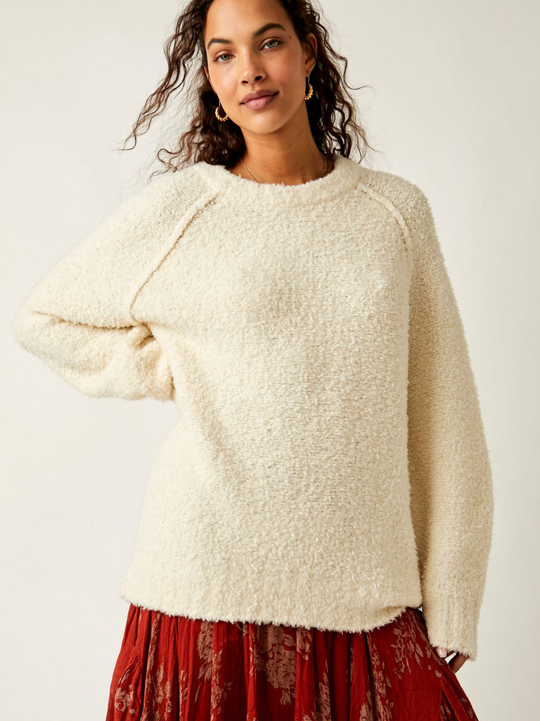 Teddy Sweater Tunic in Sugar Swirl