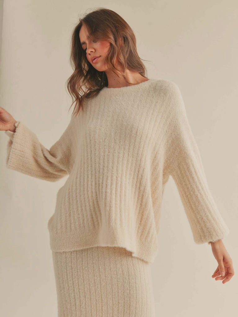 Wear, Wash, Repeat Sweater in Ivory