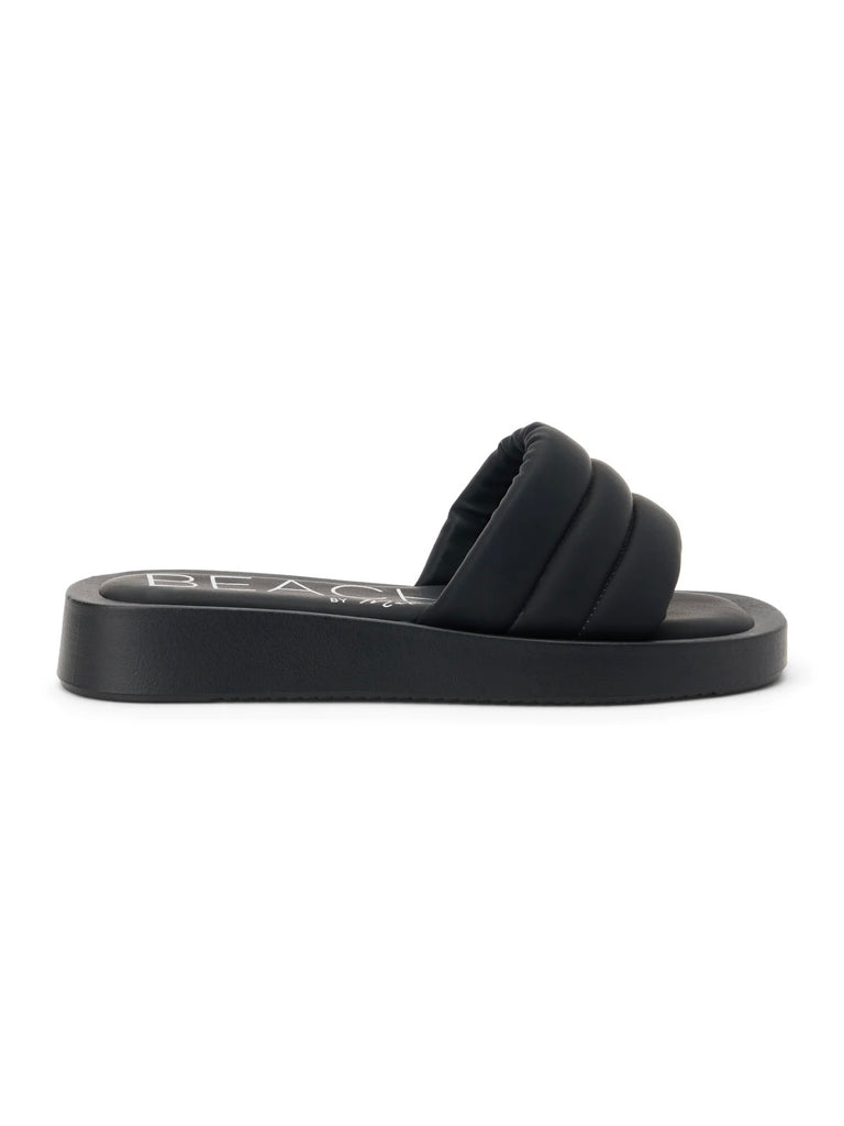 Pax Puffy Slide in Black