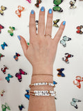 Cure CF Tube Bead Bracelet