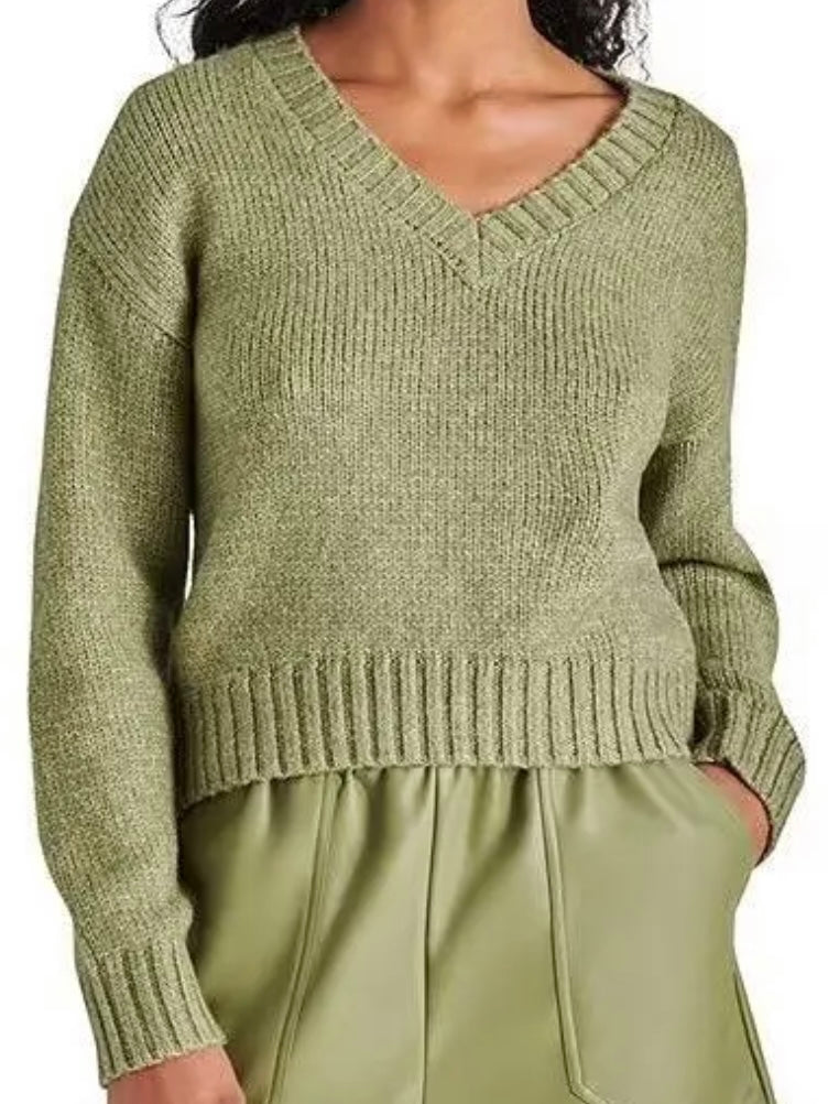 Houston Sweater in Dusty Olive