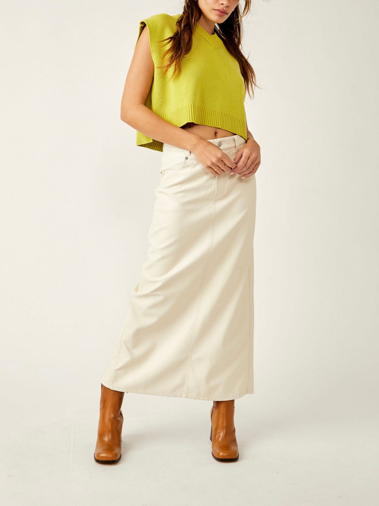 City Slicker Vegan Maxi in Nilla Cream