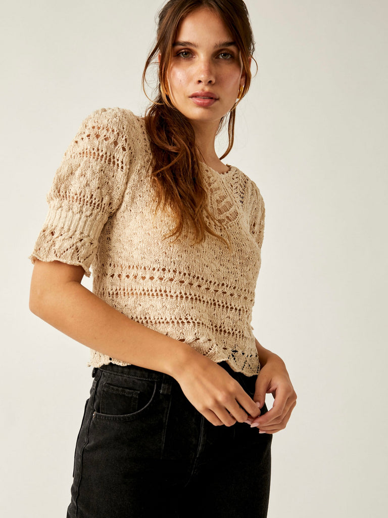 Country Romance Top in Sandcastle