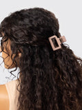 Recycled Plastic Assorted Claw Clip 3pc Set in Oversized