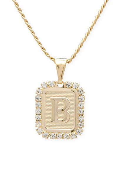 Glam Initial Necklace O