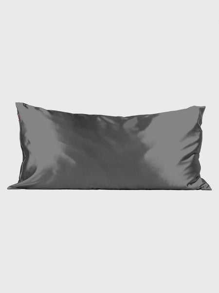 Satin Pillow Eye Mask in Charcoal