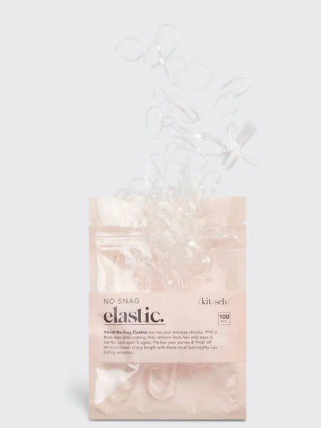 No-Snag Elastic 100pc in Clear