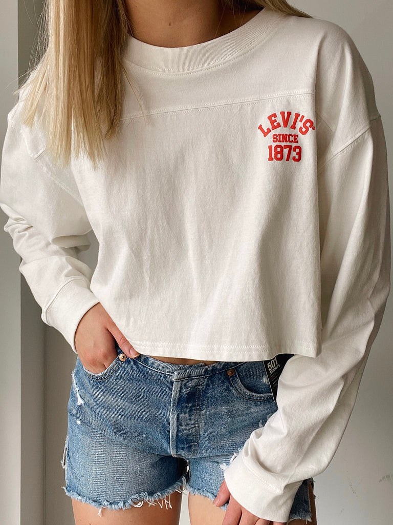 Crop Football Tee Since 1873