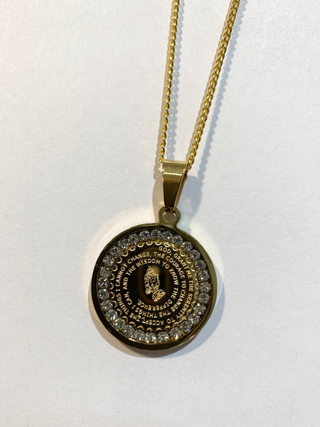 Prayer Warrior Necklace 18"
