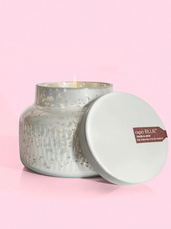 Tinsel & Spice Holiday Mercury Signature Jar 19oz